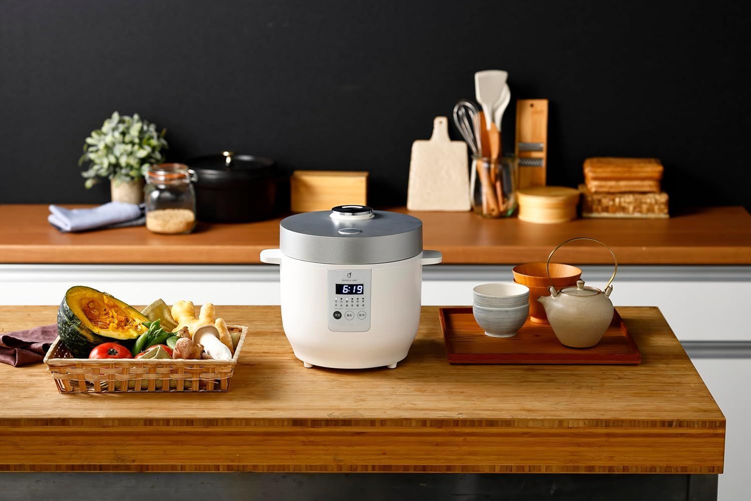 GW限定値下げ 発芽玄米炊飯器DELIFUL LIFE 3合炊き ELM-102