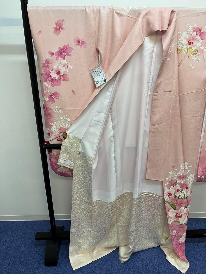 正絹 着物 トールサイズ“夢見心地に浸り、稲穂の夢を見る”訪問着 R-77