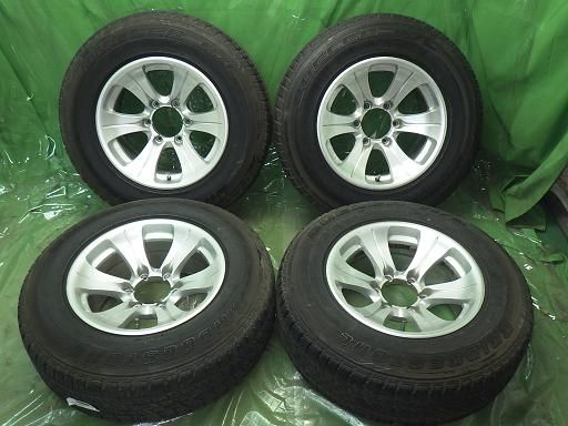 【中古】16インチ アルミホイール ブリヂストン デューラー H.T