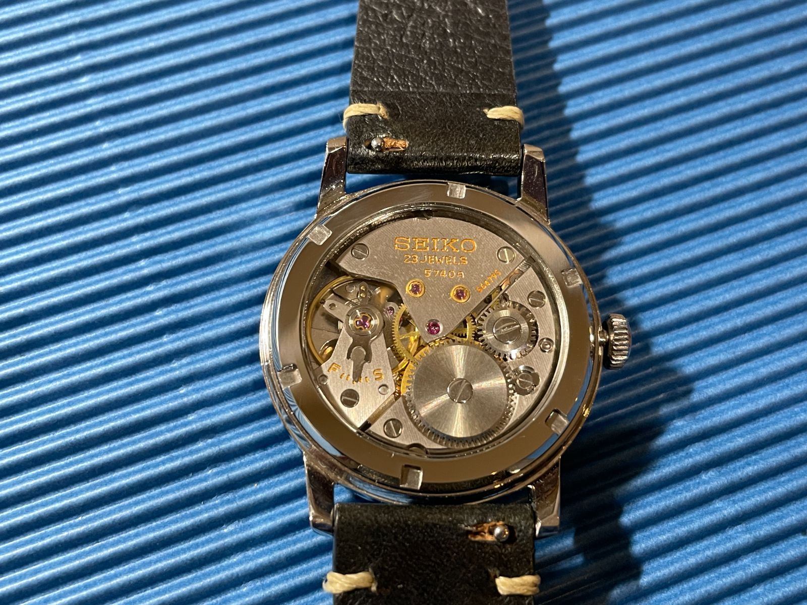 セイコー ロードマーベル 5740-0010 用 シースルーバック SEIKO - メルカリ
