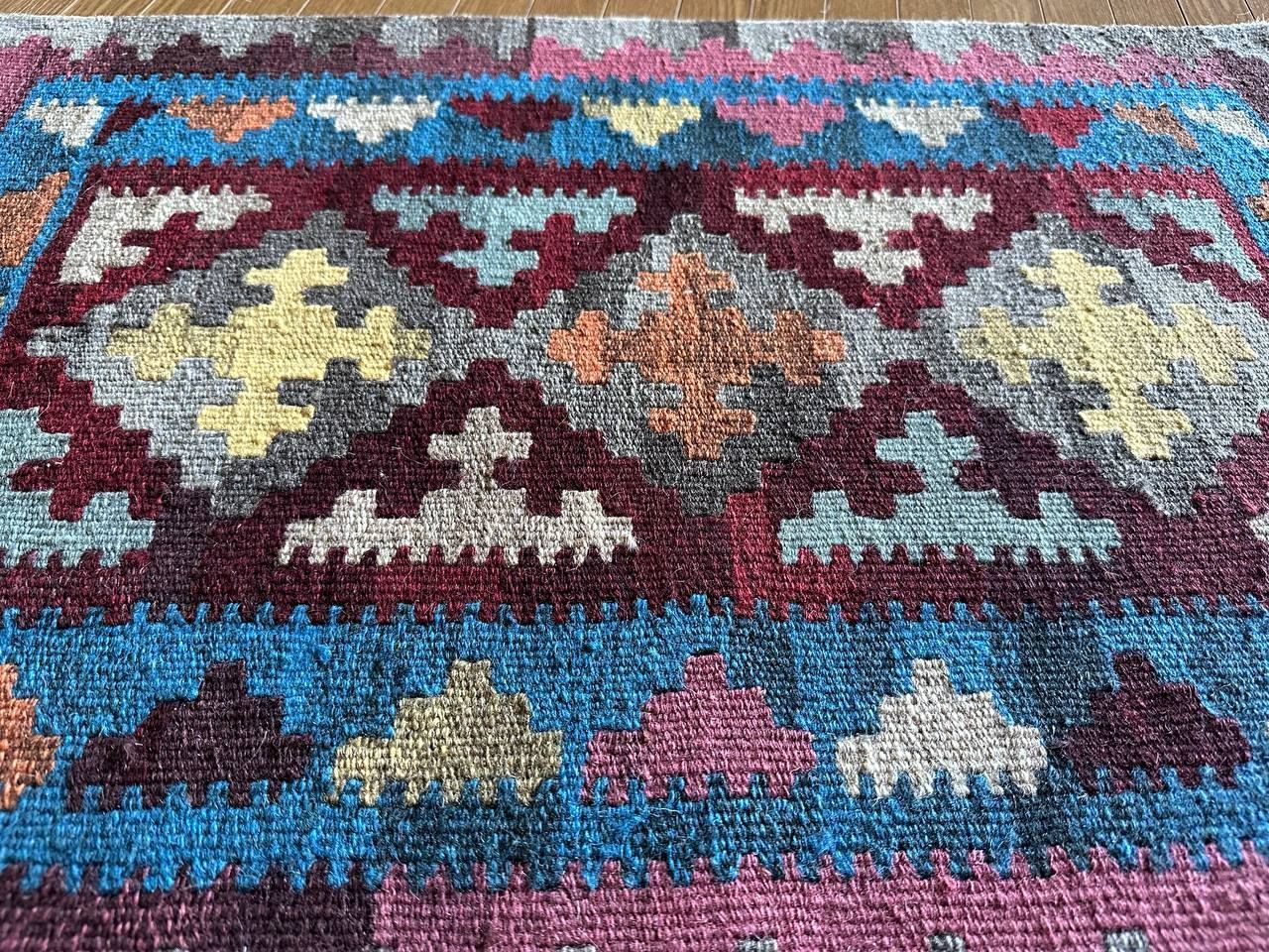 85 ×60】イラン直輸入☆シーラーズ産キリム・KILIM□2927-12-H 【公式