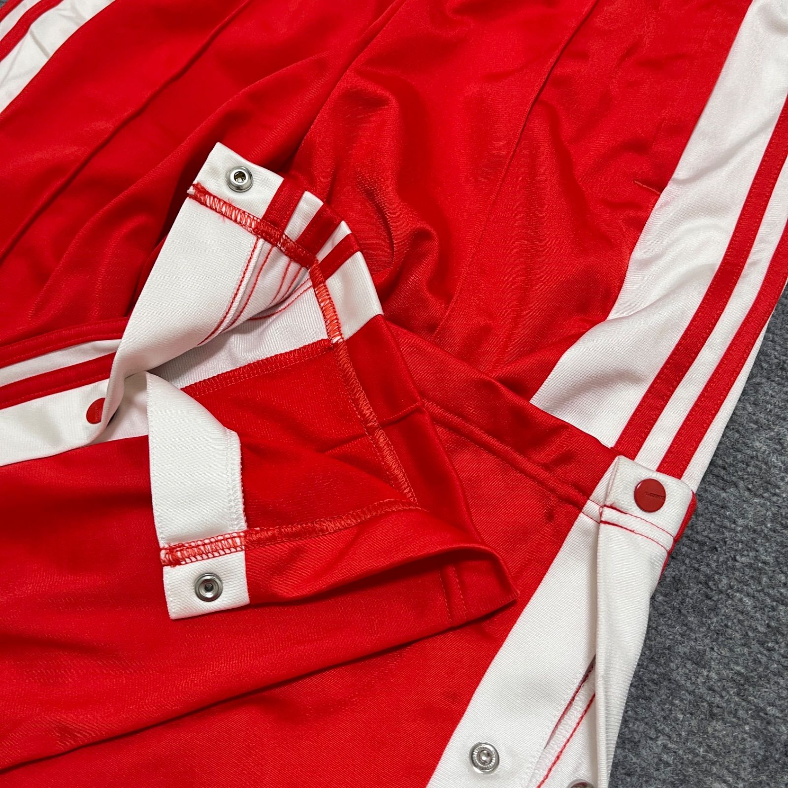 アディブレイク 古着 adidas アディダス トラックパンツ レッド L 古着 adidas アディダス トラックパンツ レッド 254-99 - メルカリ