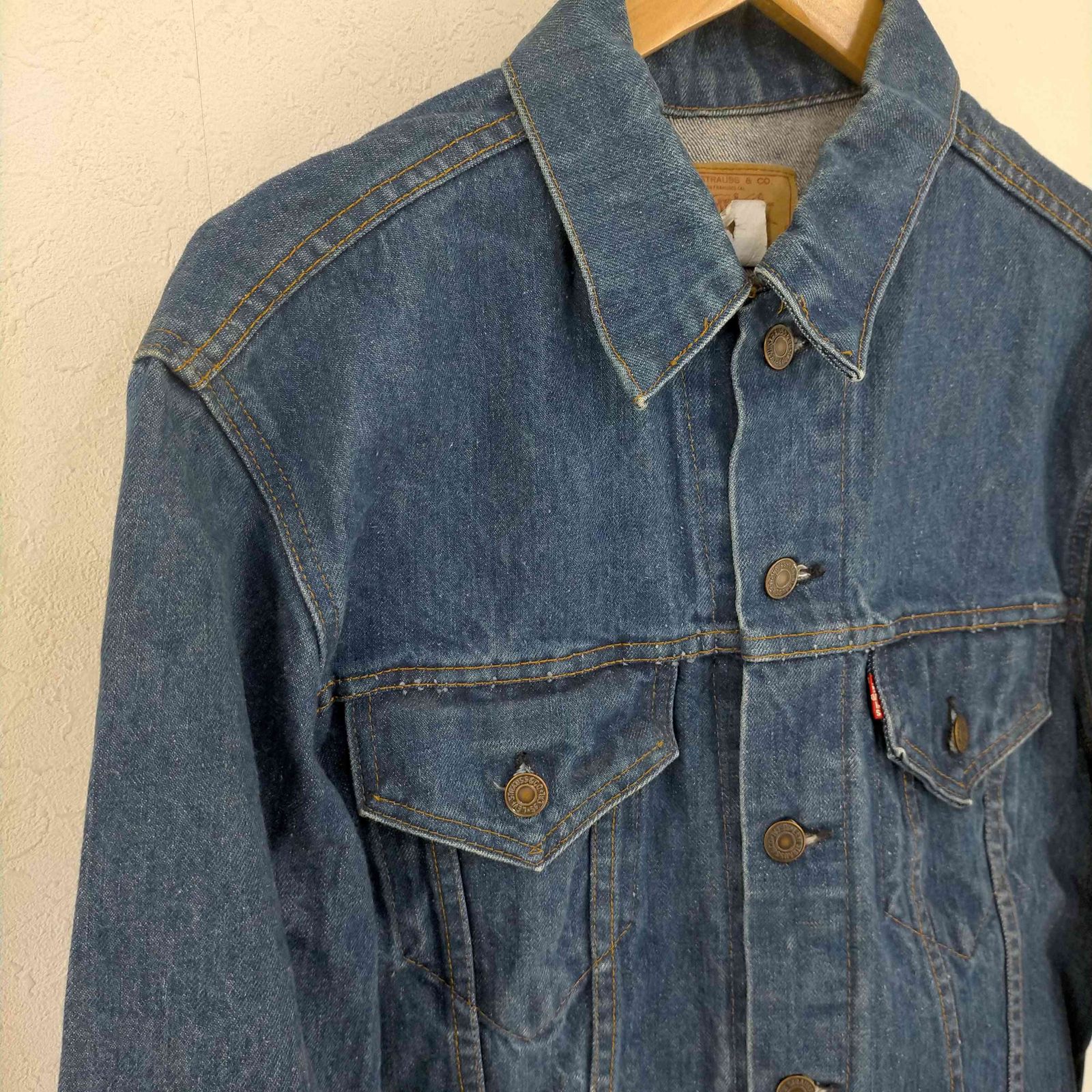 リーバイス Levis 70S USA製 71205 4th ボタン裏52 デニムジャケット 