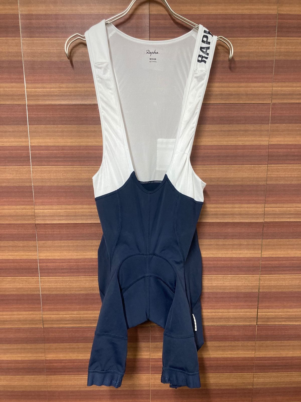 IW242 ラファ Rapha PRO TEAM TRAINING BIB SHORTS ビブショーツ ネイビー M