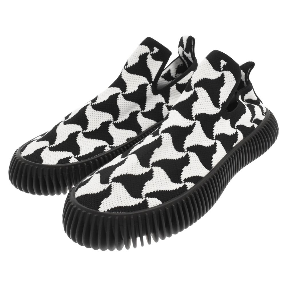 BOTTEGA VENETA (ボッテガヴェネタ) RIPPLE KNIT JACQUARD SNEAKERS 総 