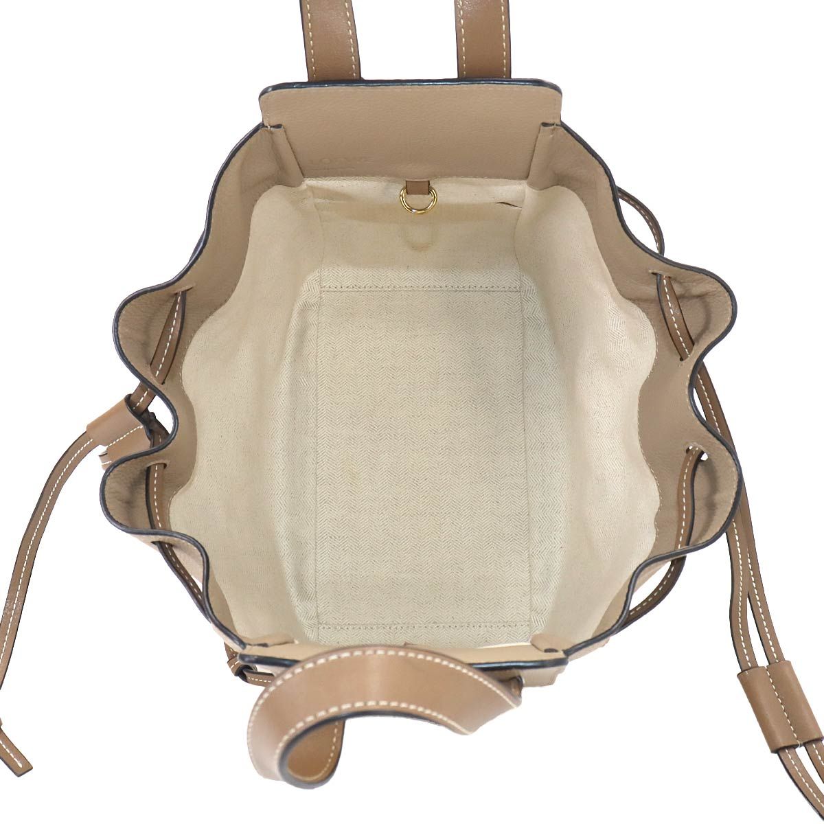 新品同様 ロエベ LOEWE ハンモック ドローストリング スモール 2way 