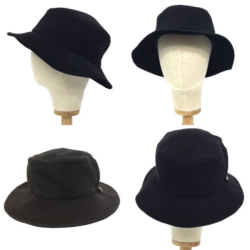 HERMESエルメス 帽子 ハット シルク100% スカーフ柄 良品 サイズ57 - 帽子