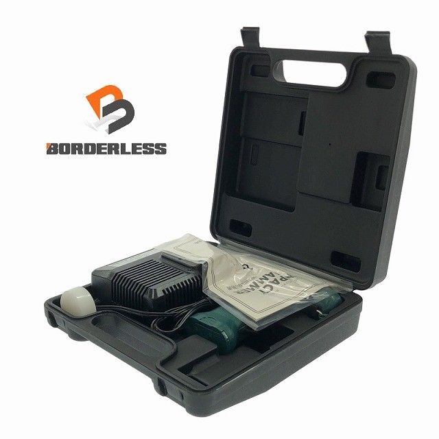 ♥品 TOMOSADA 友定建機 4.8V コードレスバイブレーション IH-2S バッテリー1個 充電器 パーツ ケース116188