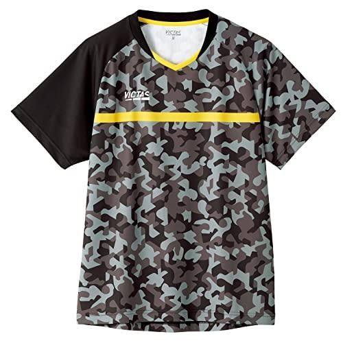 【新品・5営業日で発送】VICTAS(ヴィクタス) ダズル_ゲームシャツ (612201) 色 : ブラック サイズ : XL 