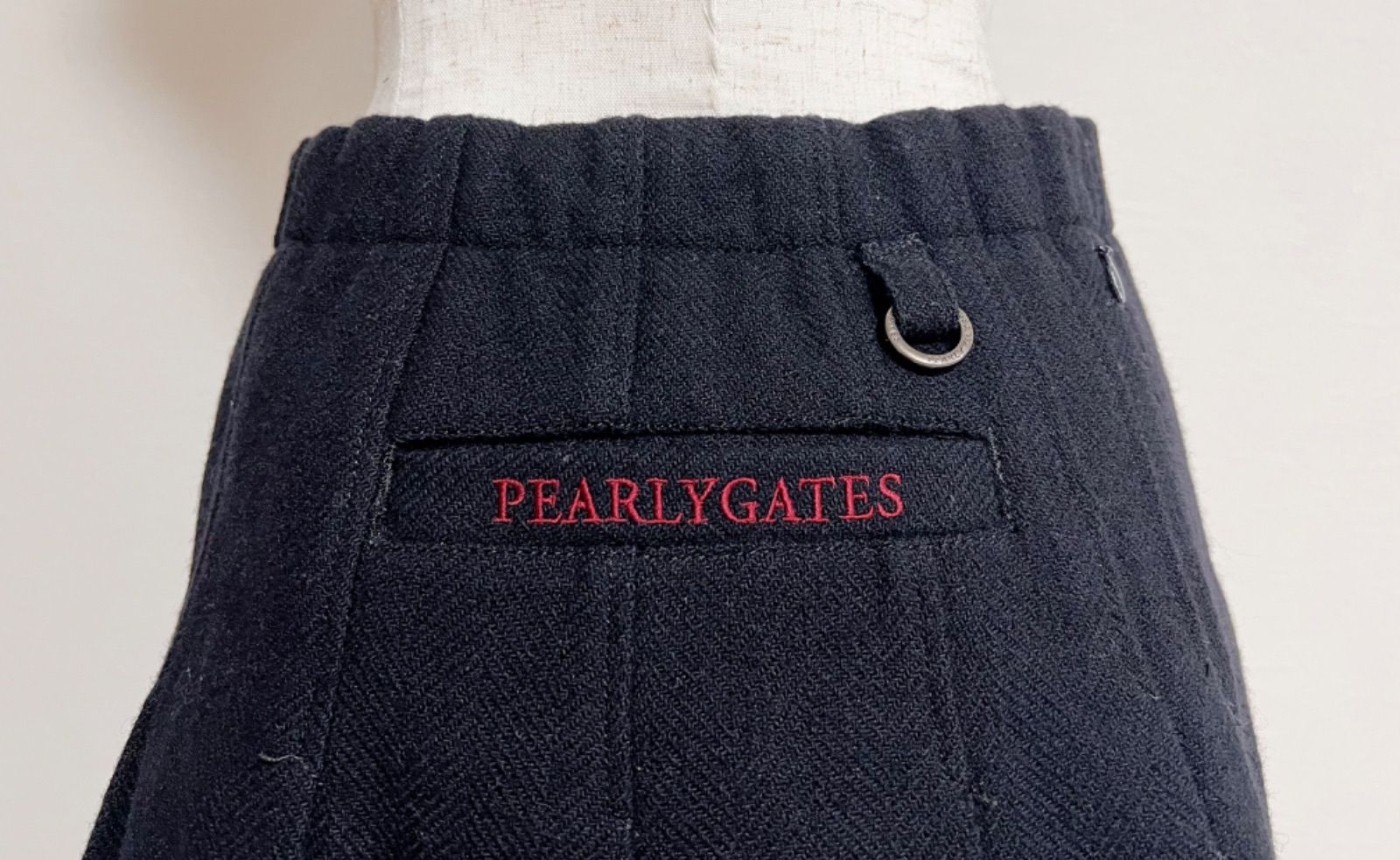 PEARLY GATES - パーリーゲイツ ☆ ワッペン スカート 希少 PEARLY GATES パーリーゲイツ 2024年モデル ストレッチスカート