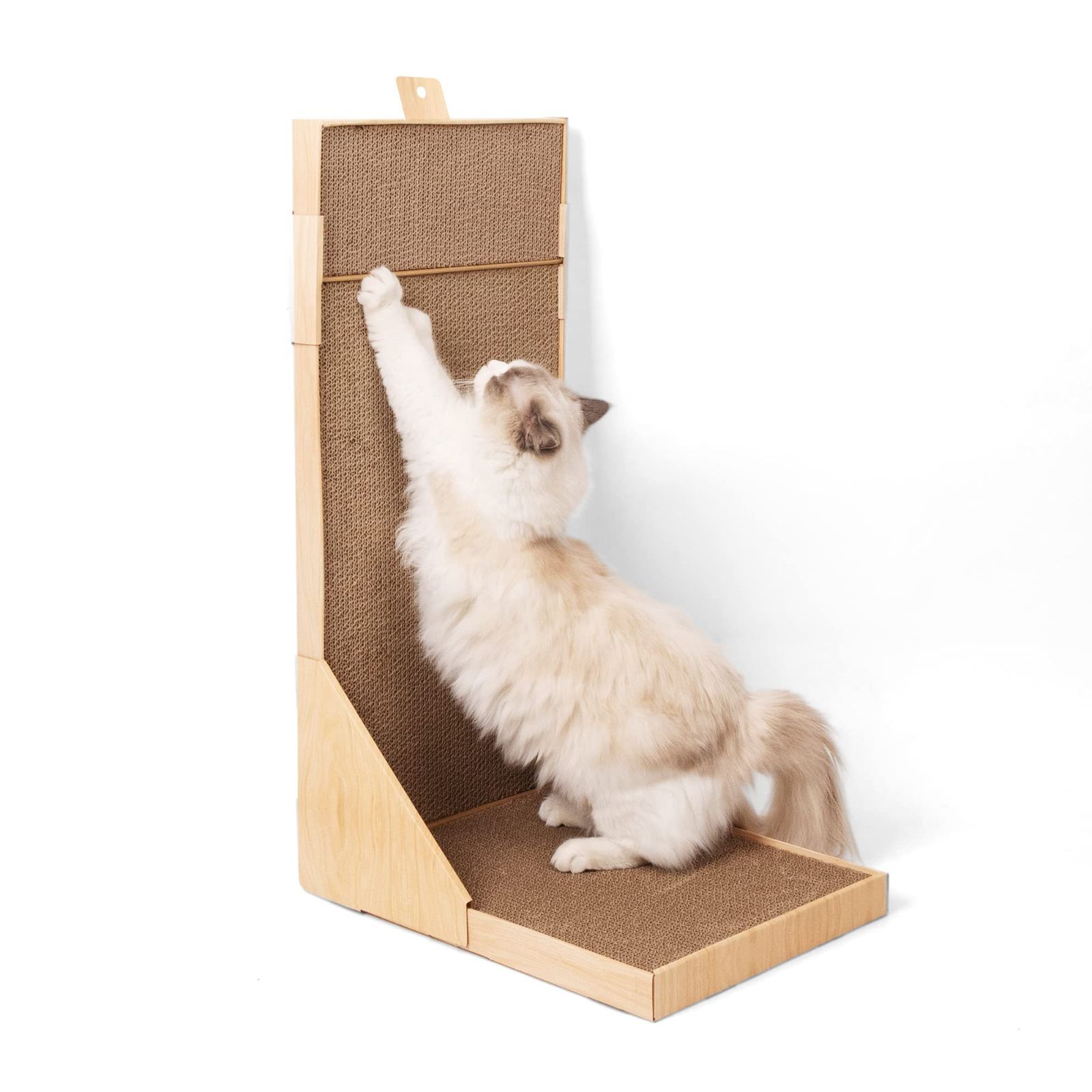 数量限定】爪とぎ 段ボール 壁 保護 猫 爪研ぎ 床面積が大きく Prime