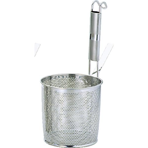 3営業日で発送 三宝産業 ＵＫ１８ ８パイプ柄パンチング底平煮ざる Ｌ ANZ081