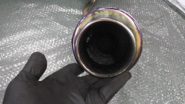 ういらぶ。 ライブディオZX中期 AF35 の マフラー 社外 傷:#1712277767