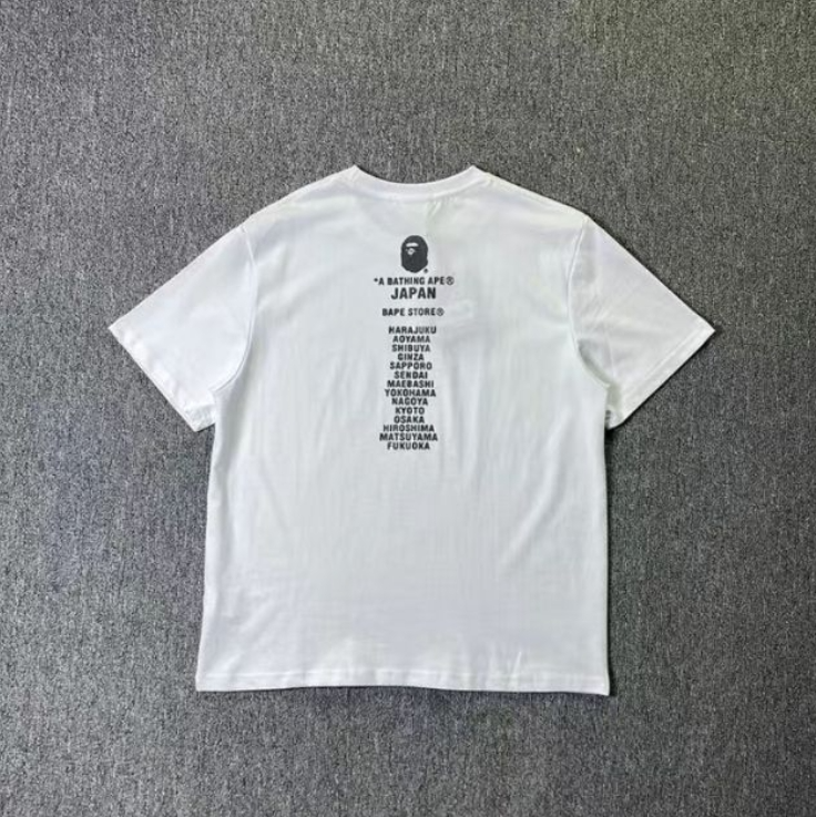 新品 A BATHING APE JAPAN APE HEAD TEE