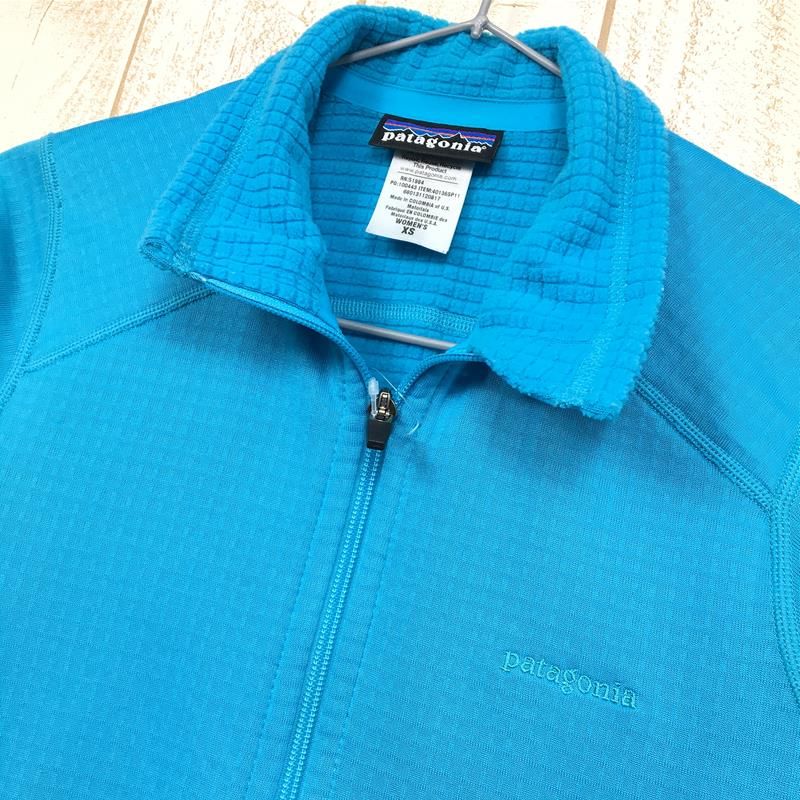 patagonia - ⭐良品　パタゴニアR1フルジップジャケット　ブルー　女性　S　登山　ポーラテック Women's XS ブルー系】 Patagonia ( パタゴニア ) R1 フルジップ