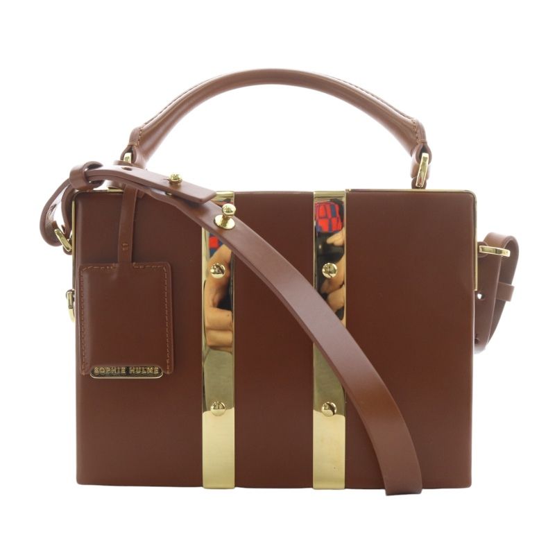 ソフィーヒュルム Sophie Hulme ボックストートバッグ ショルダー 