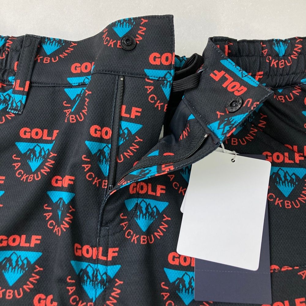 サイズ 1 JACK BUNNY ジャックバニー インナー付 ストレッチスカート 総柄 ブラック系 240101535736 ゴルフウェア レディース ストスト LLC-HASEGAWATOSO_COM