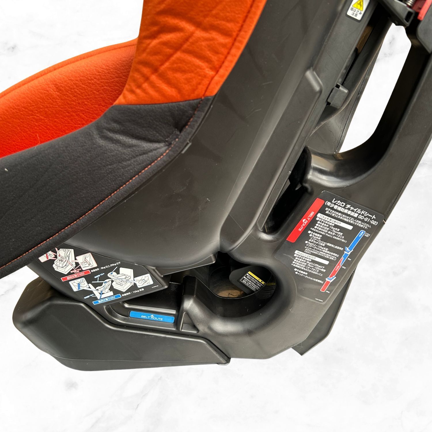 美品】RECARO レカロ start07 スタート07 オレンジ