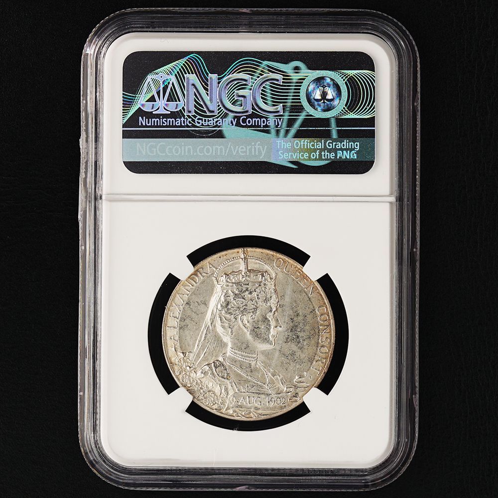 英国ロイヤルミント公式メダル！】 1902年 エドワード7世 戴冠記念