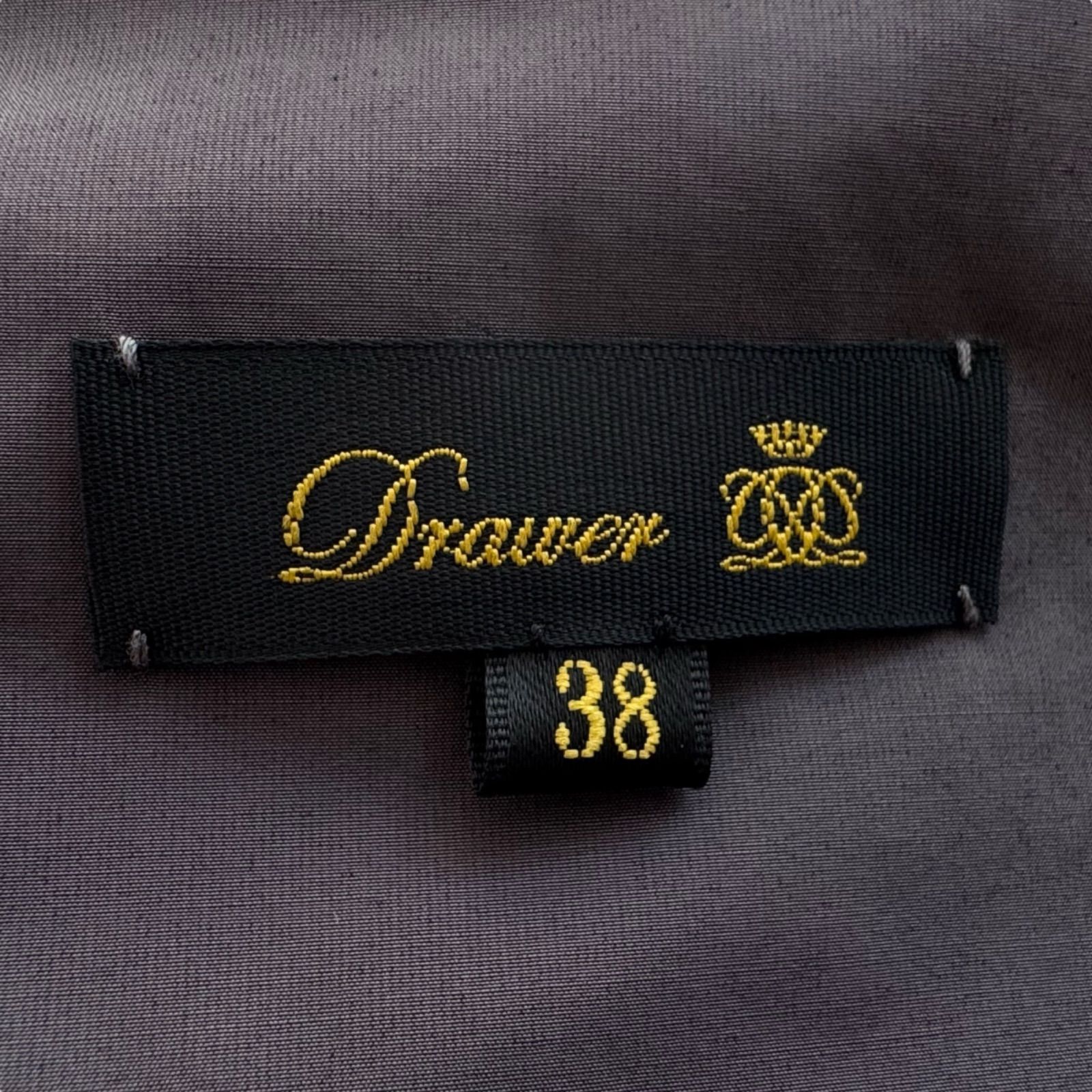 Drawer ドゥロワー ワンピース eclat別注 フレンチスリーブ Drawer ドゥロワー ワンピース eclat別注 フレンチスリーブ