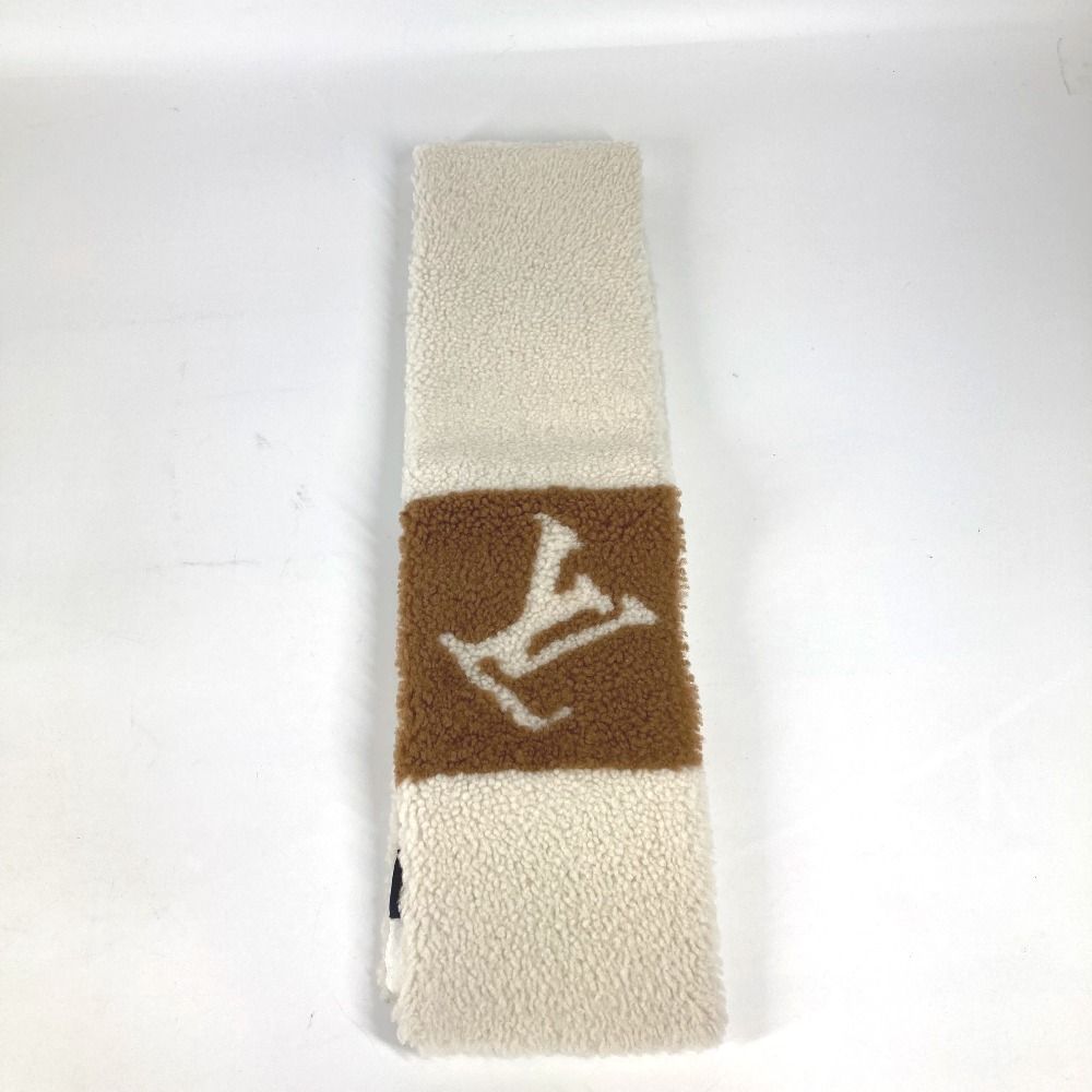 ルイヴィトンマフラー ・ネバー フリーズ シャーリング シアリング ベージュ LOUIS VUITTON ルイヴィトン マフラー マフラー ・ネバー