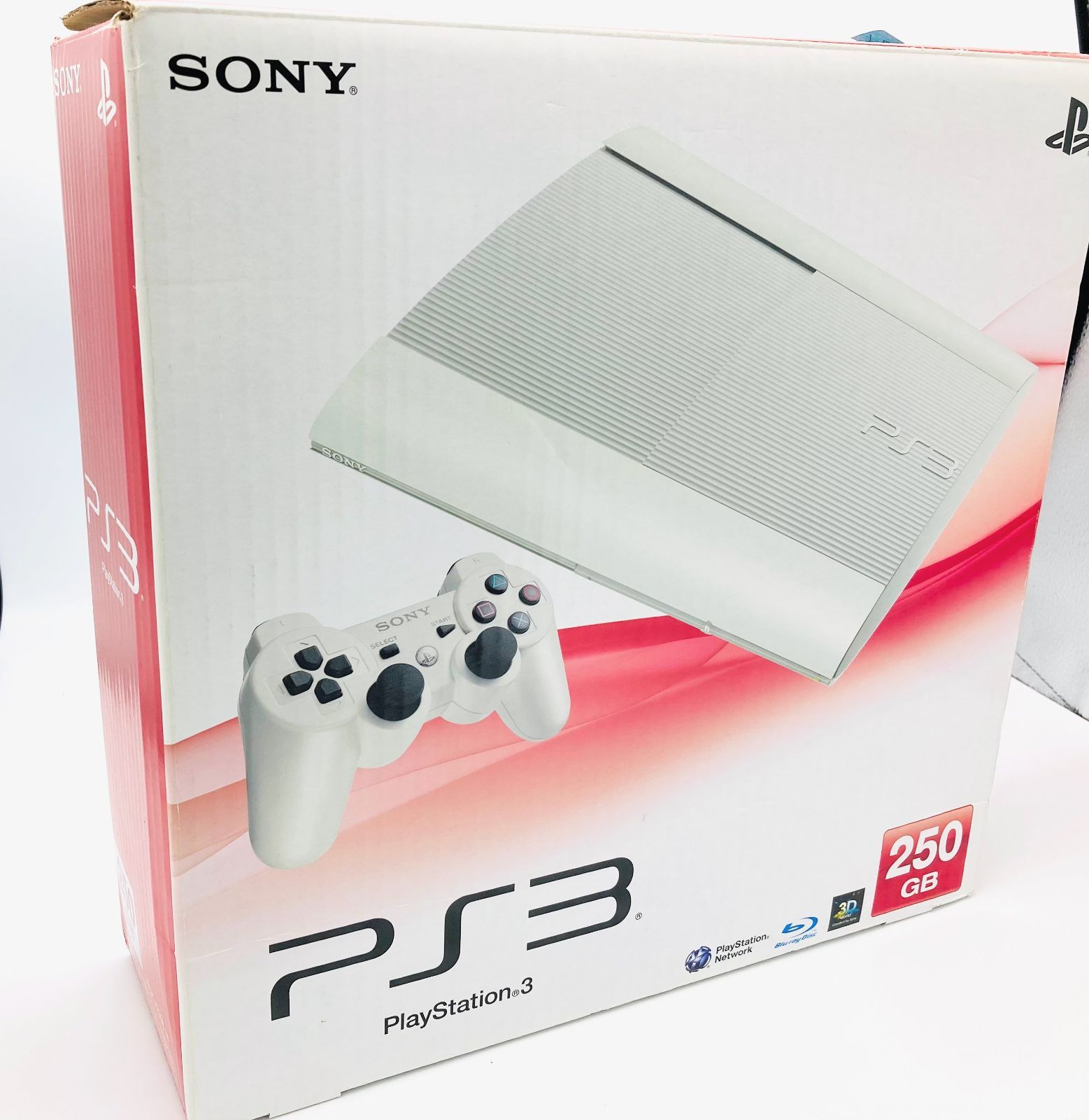 PlayStation 3 250GB クラシック・ホワイト (CECH-4000B LW) 箱