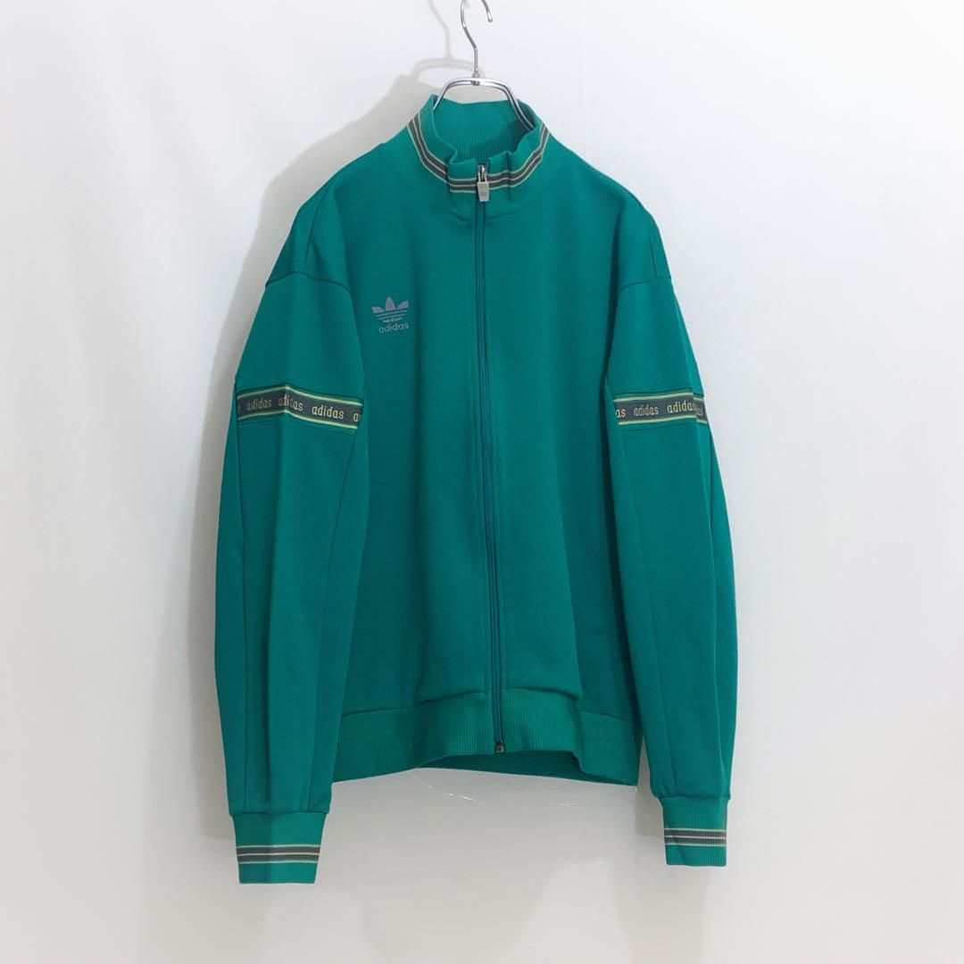 adidas トラックジャケット 緑 （アディダス アディカラー