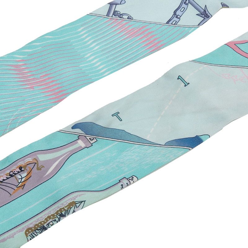 エルメス ツイリー Caleche Mors et Boteilles カレシュ ハミとボトル  