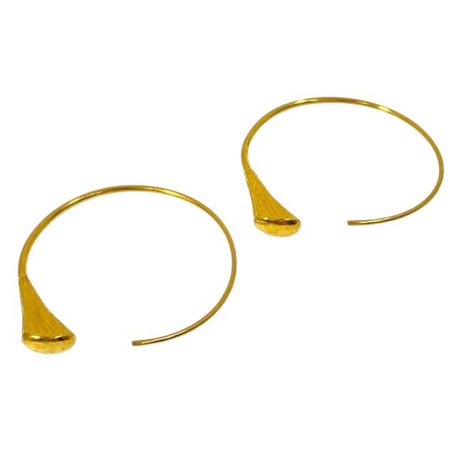 セリーヌ 46L766BRA 350R フープ ピアス フック ジュエリー GP ゴールド CELINE レディース 女性 メンズ 男性 ユニセックス ギフト プレゼント バッグ カバン 財布 小物 ジュエリー 貴金属