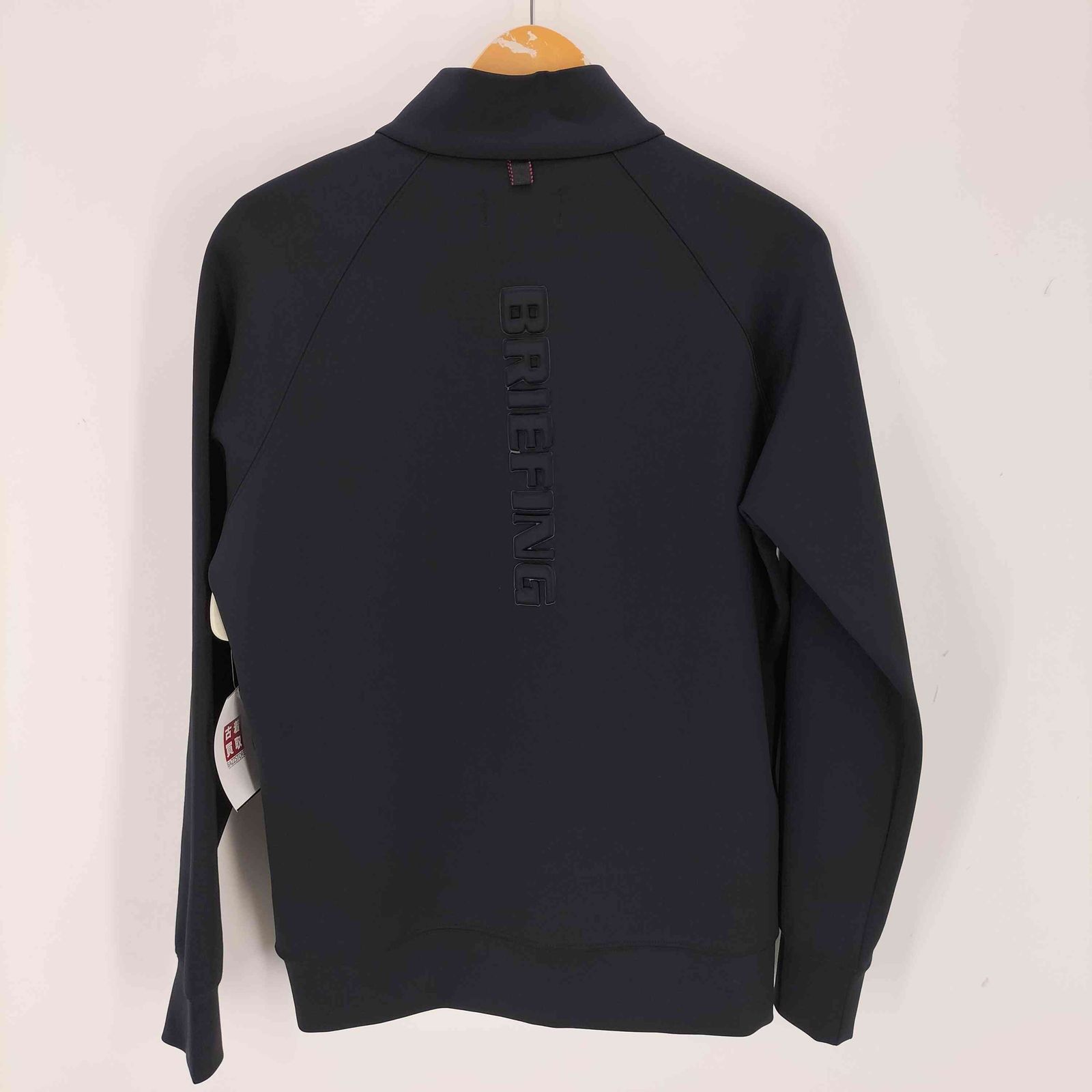 BRIEFING GOLF ハーフジップ トップス　ブラック　M BRIEFING GOLF ハーフジップシャツ ブラックL BRIEFING ブリーフィング
