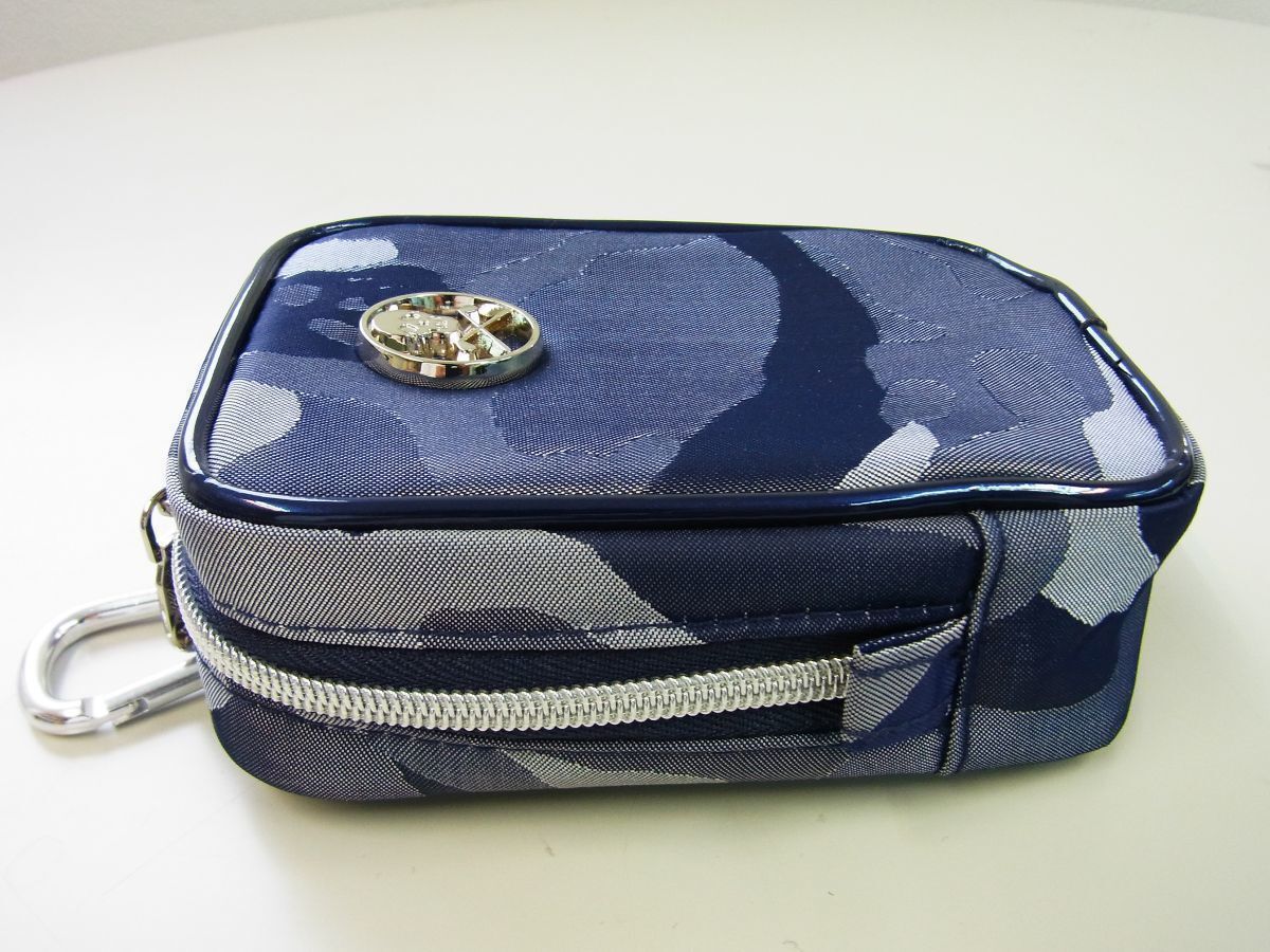 正規品☆MARK&LONA マーク＆ロナ☆Gauge Camo Pouch スカルロゴ 