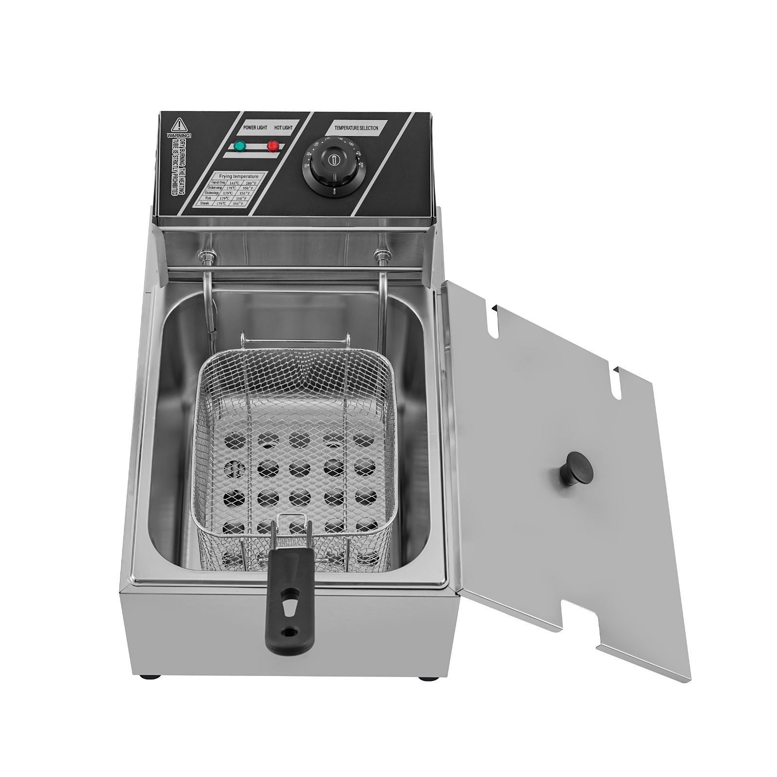 卓上型 電気フライヤー 6L 揚げ物天ぷら 単相 100V 厨房 業務 飲食 店舗