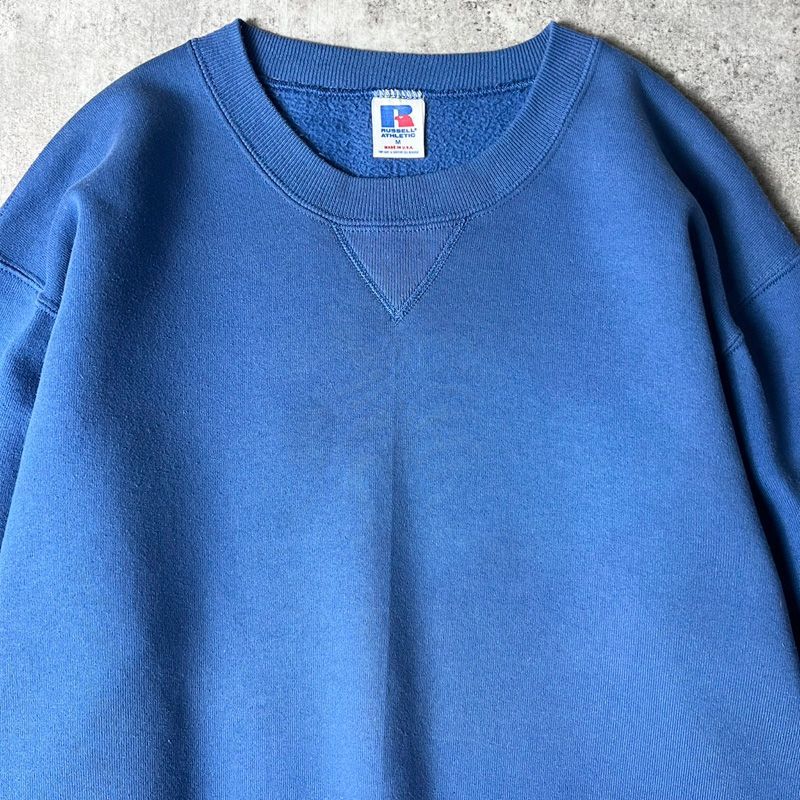 80s Russell　両面プリント　前Vスウェット　XL ヴィンテージ 80s Russell 両面プリント 前Vスウェット XL ヴィンテージ