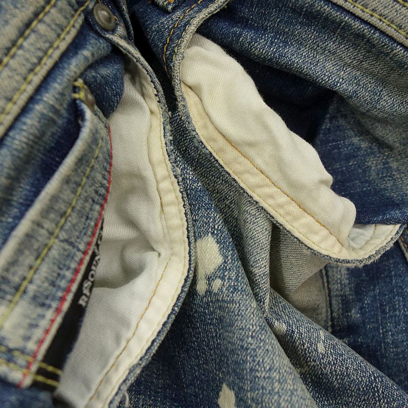 リサウンドクロージング/RESOUND CLOTHING ダメージ ペイント 加工