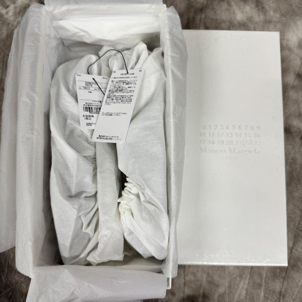 【VIPセール】【未使用】Maison Margiela/メゾンマルジェラ TABI BALLERINA NEW/タビ バレリーナ ニュー/バレエシューズ/ブラック/S58WZ0127/37 スピードフック