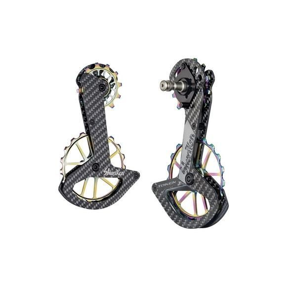 TOKEN トーケン TK1729S SHURIKEN シュリケン ビッグプーリーセット シマノRD オイルスリック