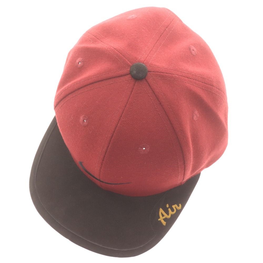 □ ナイキ NIKE キャップ 帽子 ヴィンテージ レザー Air 90s 切替