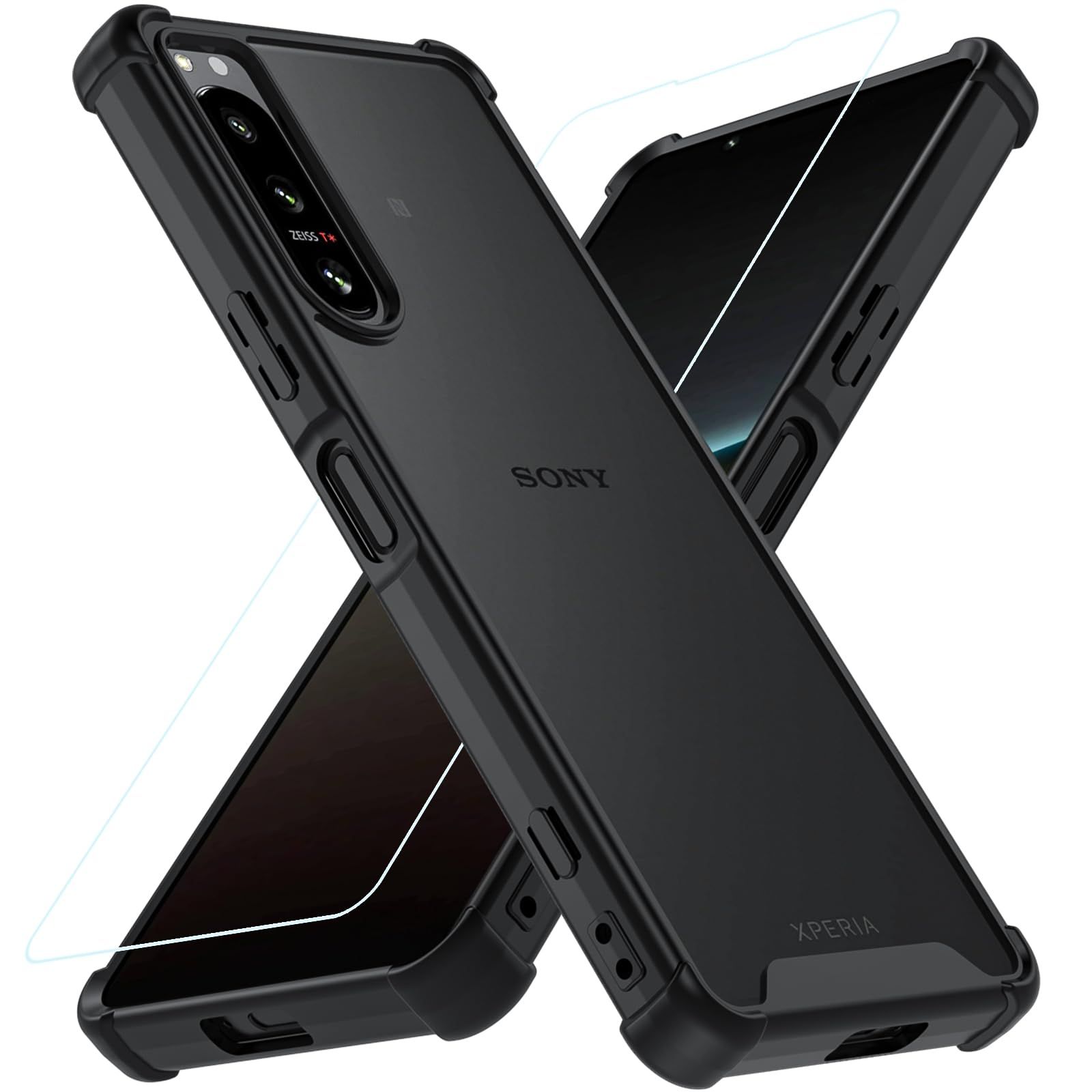 ☆数量限定☆】SONY Xperia 5 IV ケース SO-54C/SOG09 カバー 【ガラスフィルム付き】 OWKEY 半透明 耐衝撃  米軍MIL規格 レンズ保護 エクスペリア5iv スマホケース 滑り止め 指紋防止 ストラップホール付き 黄ばみなし - メルカリ