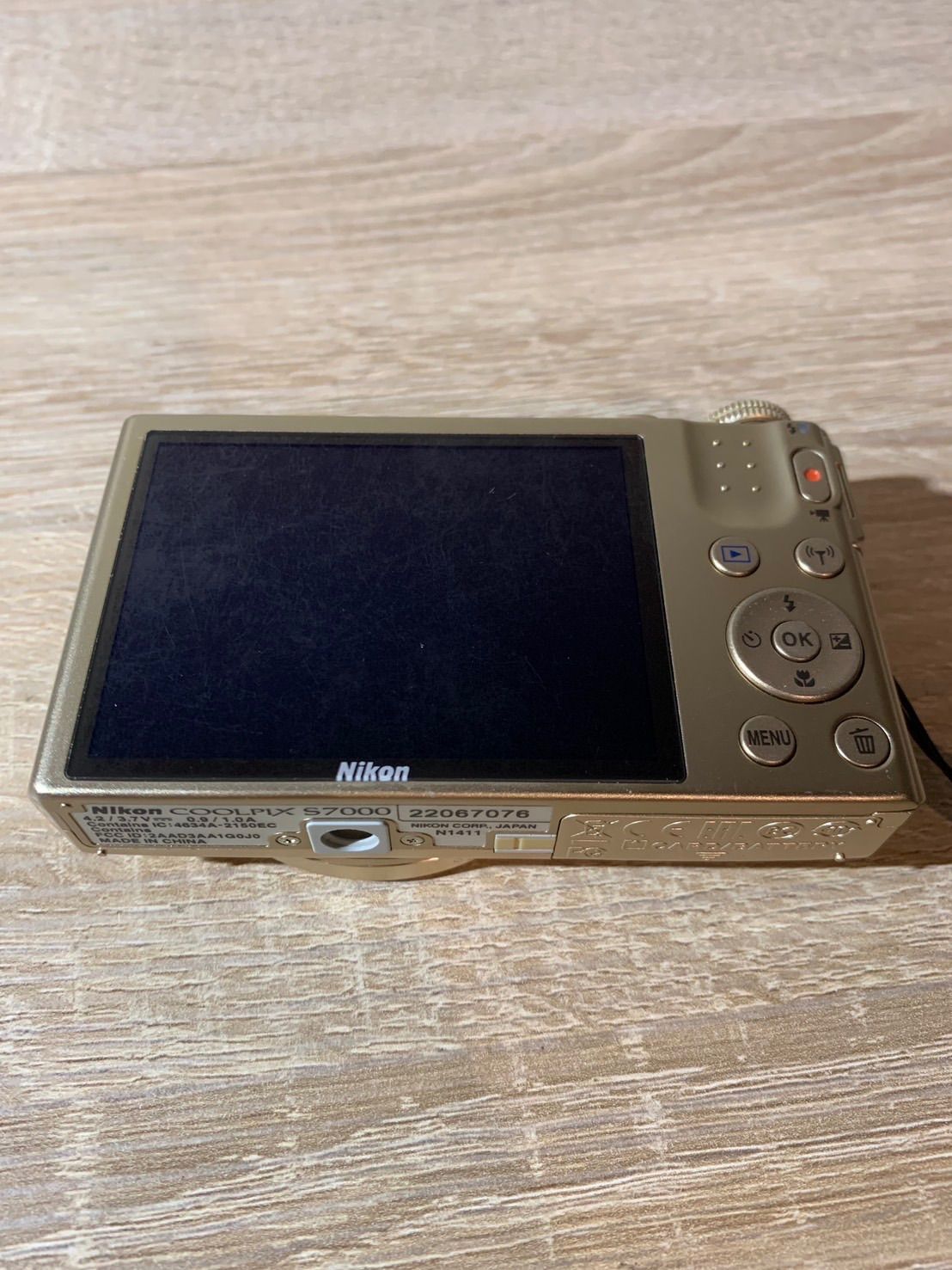 5287 Nikon COOLPIX S7000 ゴールド デジカメ ニコン COOLPIX