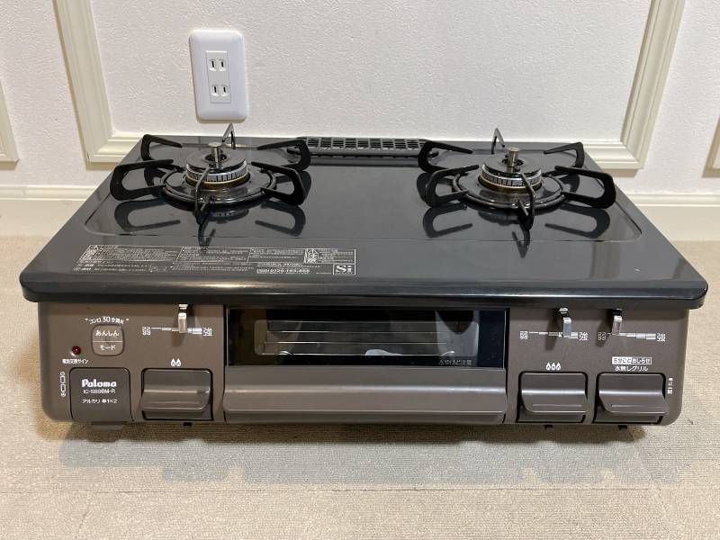 Paloma パロマ IC-S89BM-R ガステーブル 都市ガス用 12A 13A 製