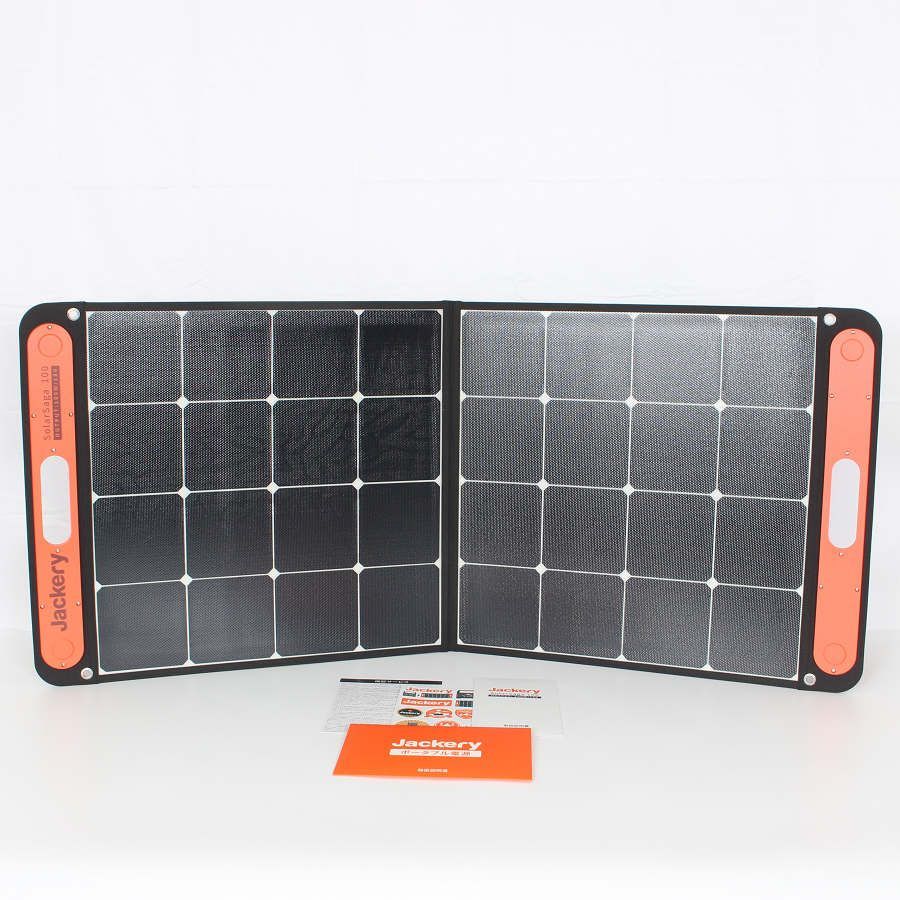 Jackery solarsaga100 SPL101 100W 折りたたみ式 ソーラーパネル ソーラーチャージャー ジャクリ 本体