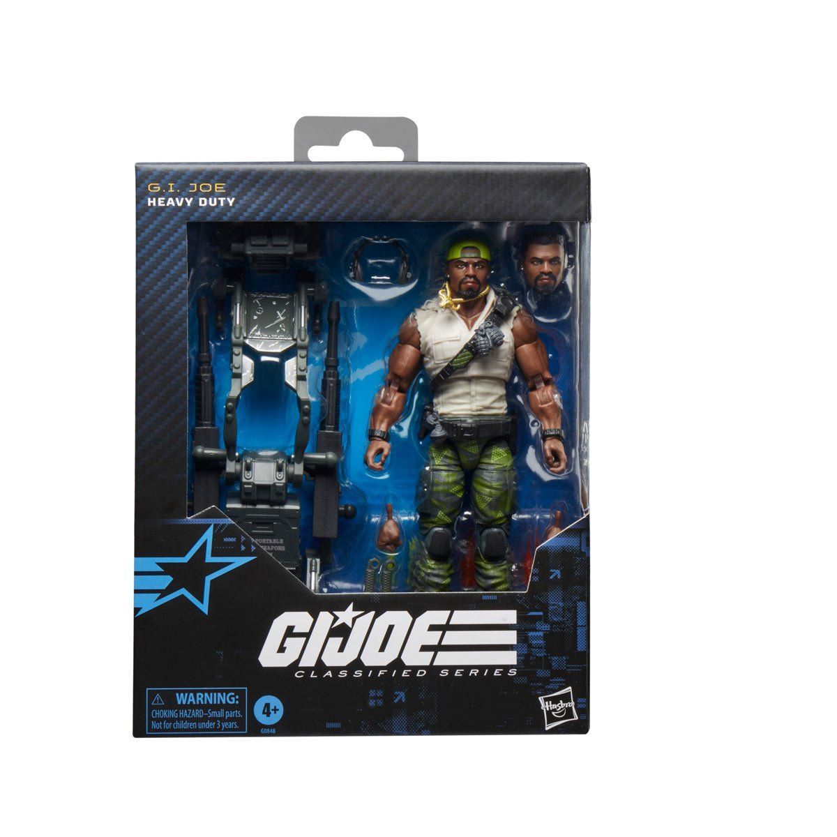 G.I.ジョー クラシファイドシリーズ ヘビーデューティー 150 6インチアクションフィギュア G.I. Joe Classified Series Heavy Duty 150 6-Inch Action Figure