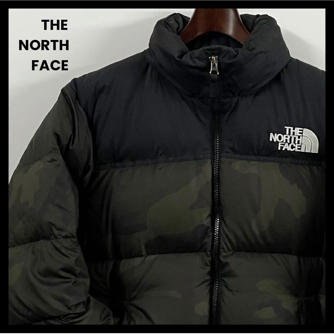 THE NORTH FACE ノースフェイス ノベルティ ヌプシ 迷彩 美品 - メルカリ