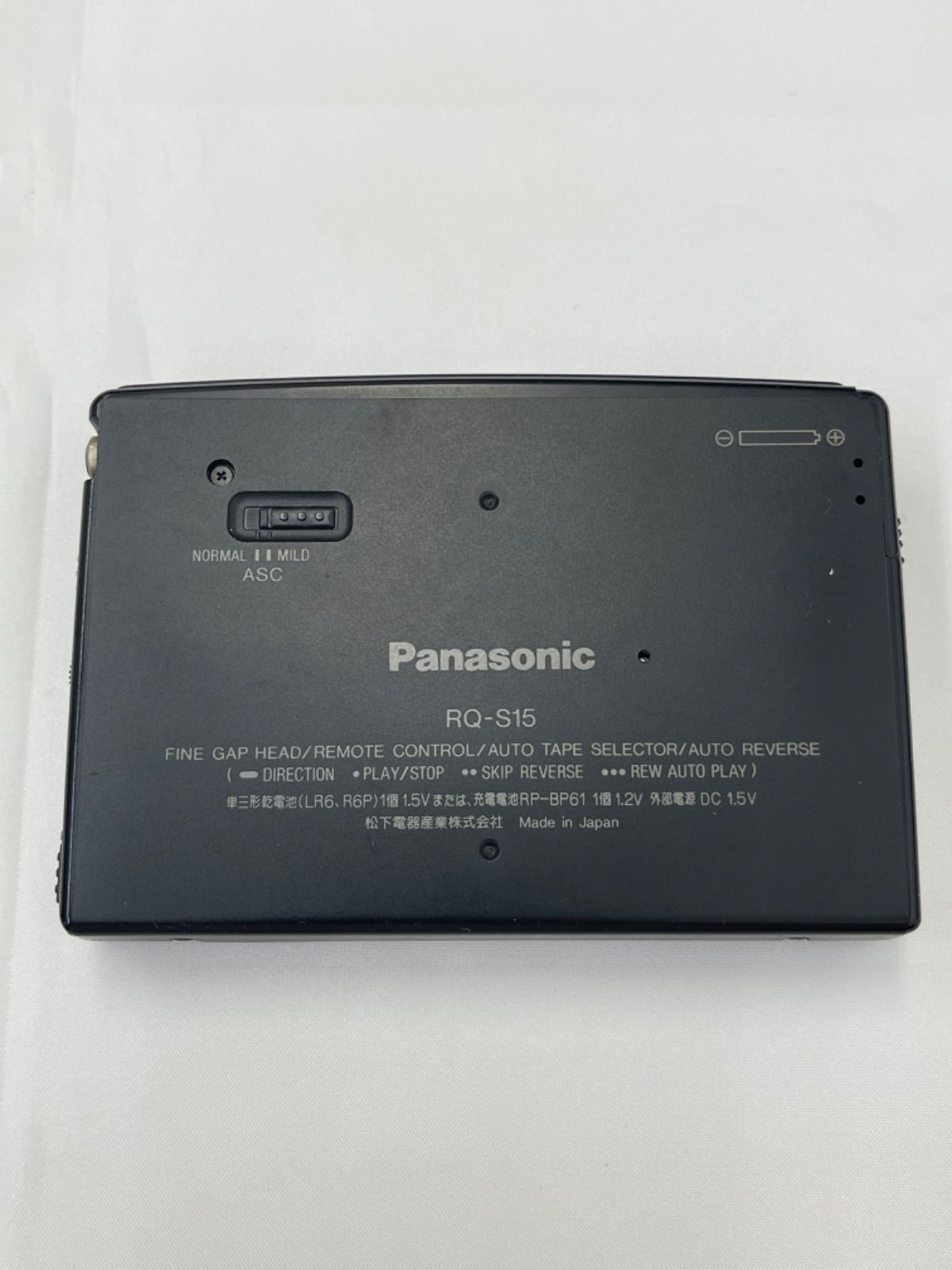 パナソニック RQ-S15 ジャンク品 パナソニック RQ-S15 ジャンク品