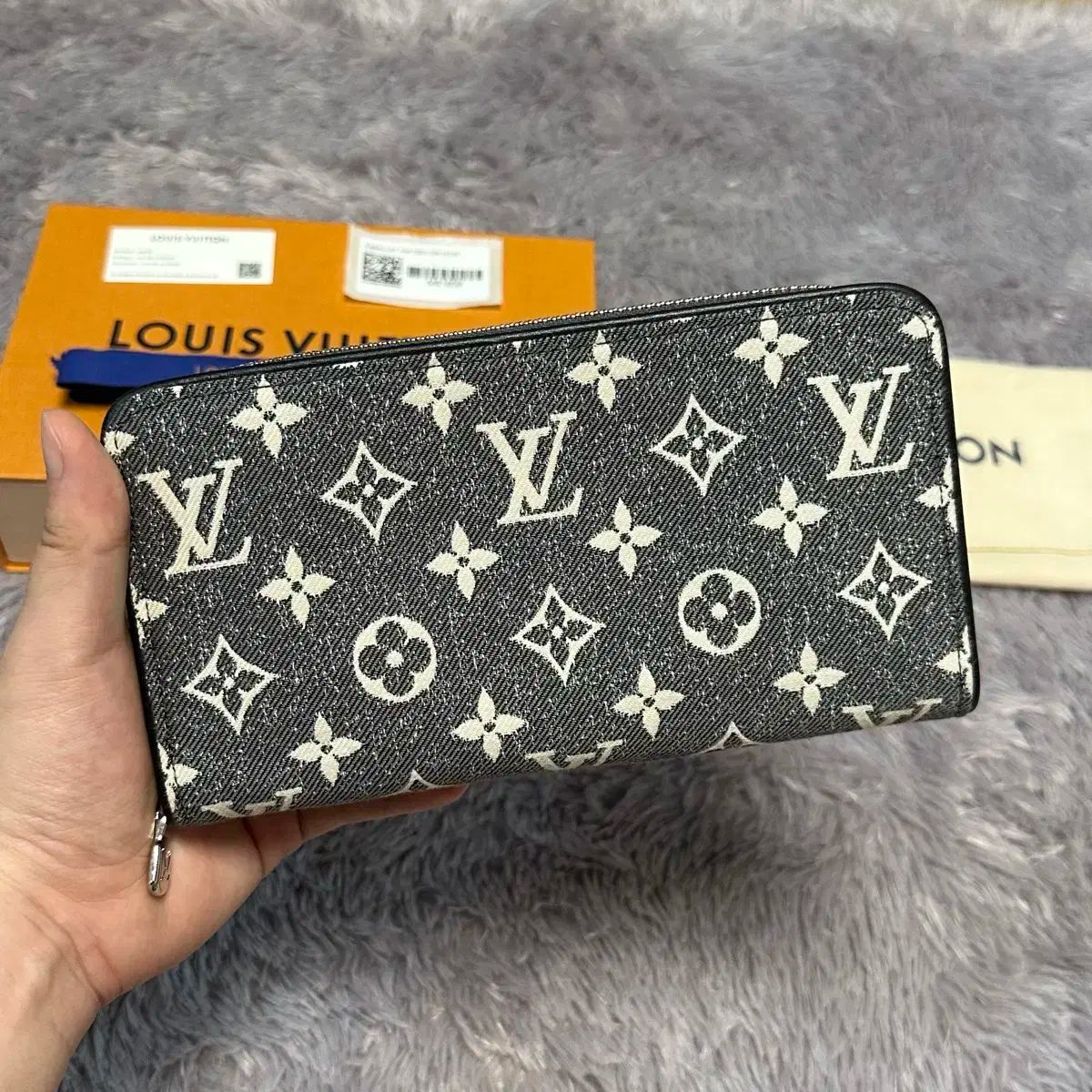 【未使用】LOUIS VUITTON モノグラムデニム 長財布【ICチップ】 LOUIS VUITTON 【新品】ルイヴィトン 長財布 モノグラム デニム