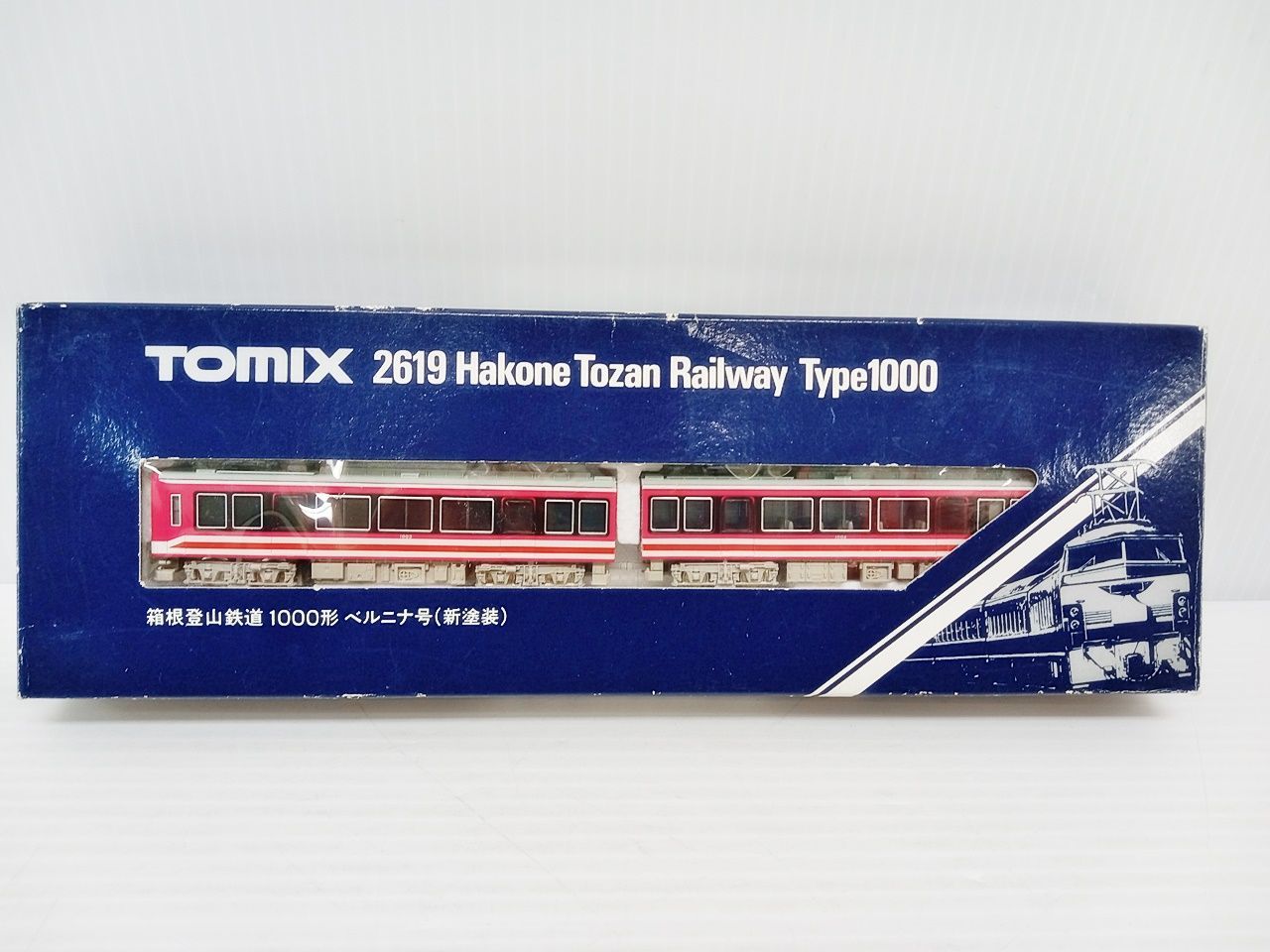 Nゲージ TOMIX 箱根登山鉄道 1000形 ベルニナ号新塗装 TOMIX 2619 箱根登山