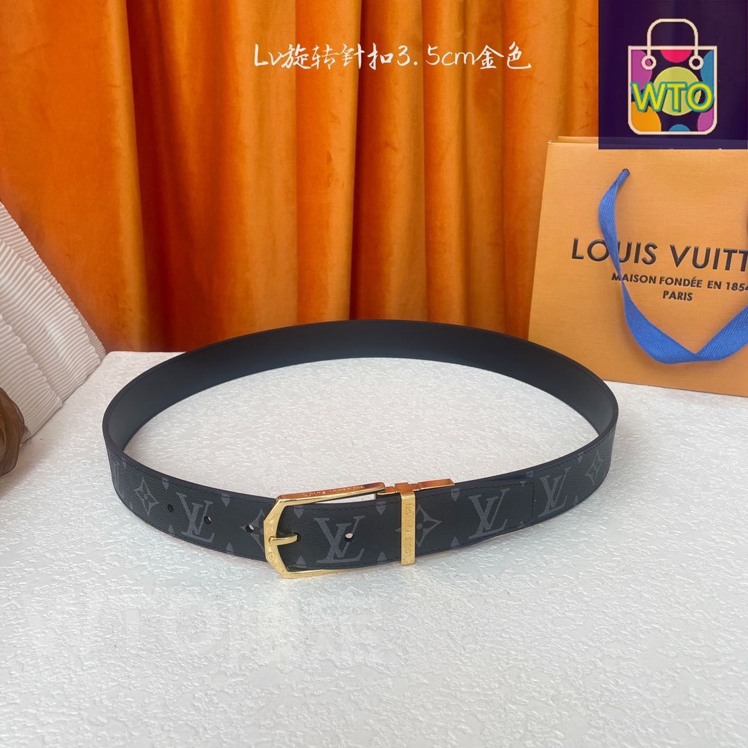 今日特価】Louis Vuitton ルイヴィトン レザーベルト - メルカリ