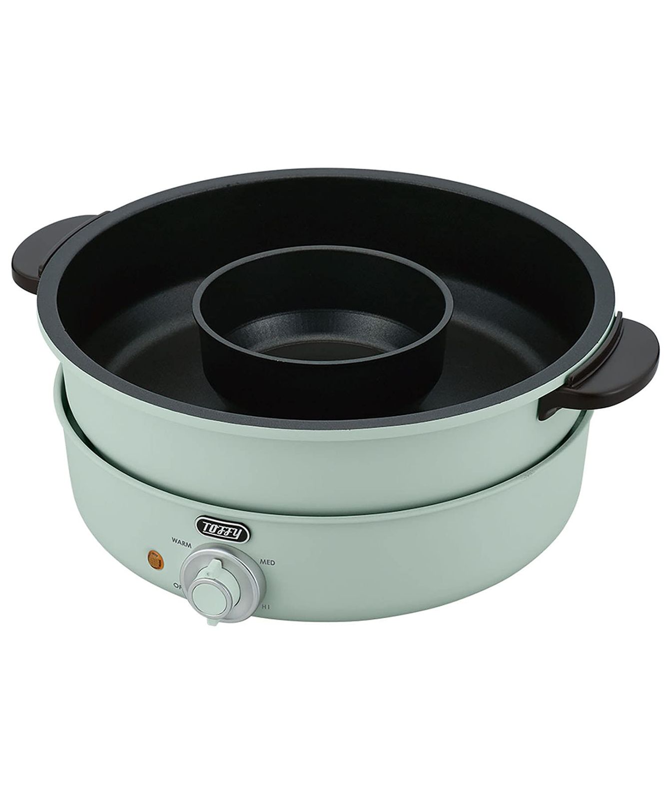 Toffy/トフィー】 電気グリル鍋 K-HP2 (ペールアクア) 鍋・内鍋