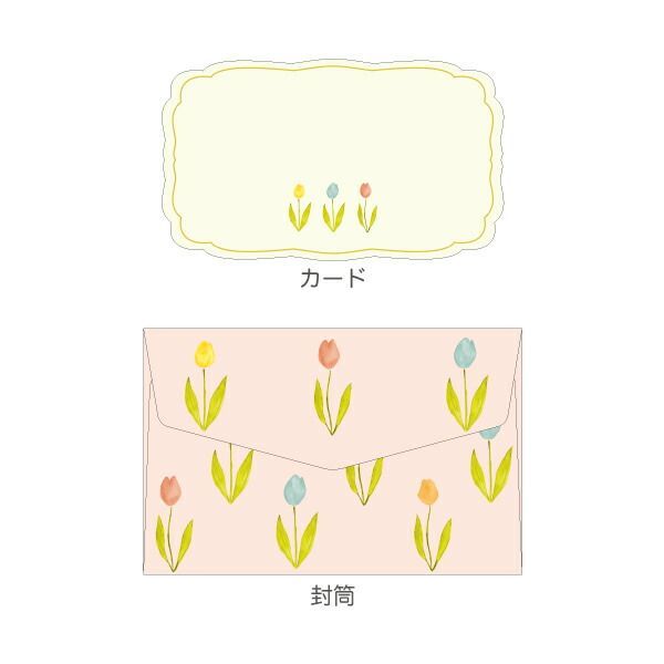 まとめ オリエンタルベリー ミニカード tulip naosudou NC-7311 ×30セット