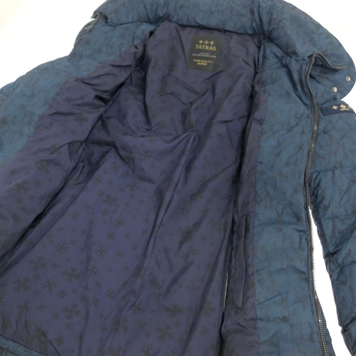 TATRAS タトラス ダウンジャケット サイズ:02 LTA16A4510 ネイビー